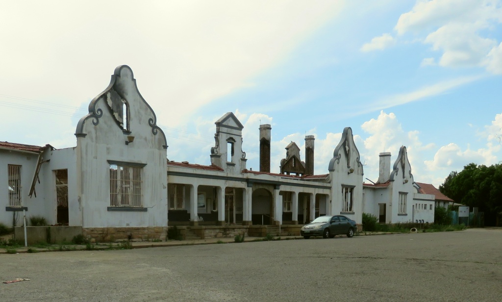 Potchefstroom burned station